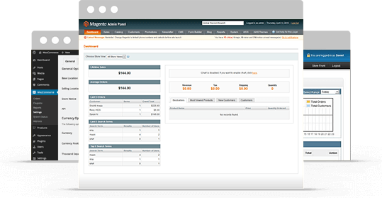 Typical E-Commerce Requirements We cater to are as follows